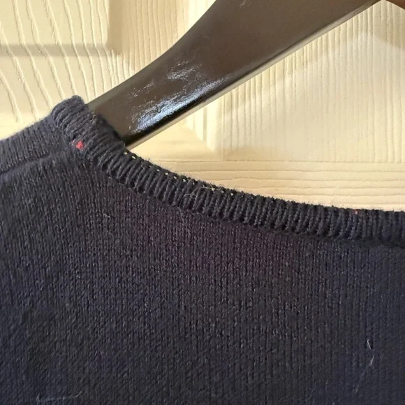 Ronner Brand Gorgeous Horse Red/Navy Sweater Size M - Picture 6 of 6